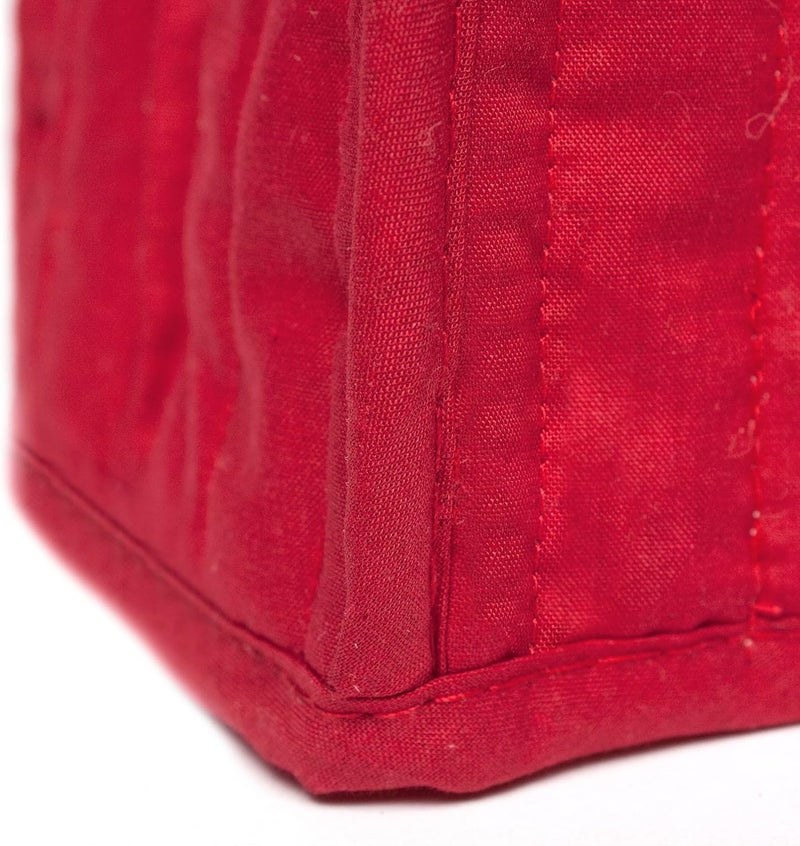 RITZ Four Slice Toaster Cover, Machine Washable Cotton/Polyester Kitchen Appliance Covers, Paprika Red - Image 2