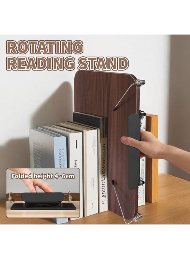 360° Adjustable Reading Book Stand Quran Holder Ergonomic Tablet Holder for Documents, Sheet Music, Magazines, Recipes, Tablets / 11.81 x 9.44 inches - Image 4
