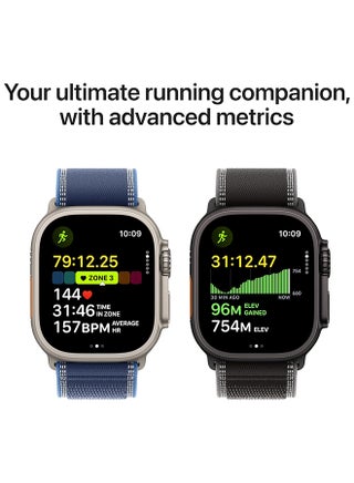Watch Ultra 3 GPS + Cellular 49mm (Middle East Version) Black Titanium Case With Black Ocean Band - view 5