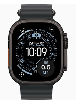 Watch Ultra 3 GPS + Cellular 49mm (Middle East Version) Black Titanium Case With Black Ocean Band - view 2