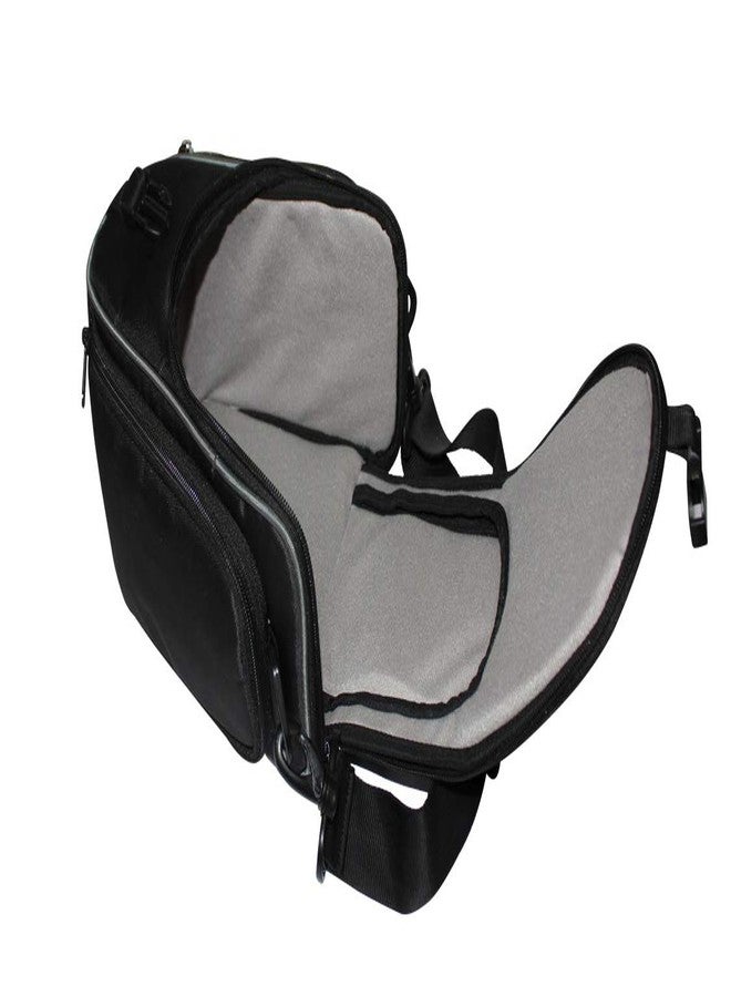 Ozure V-Shape Camera Travel Shoulder Bag for All Major Brand DSLR Camera - Image 3