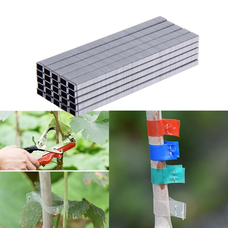 Metal Plant Ties: 10000-Piece Durable Construction - Effortless Securing Garden Fasteners for Extensive Gardening Projects & Fruit Vegetable Tree Binding - Image 1