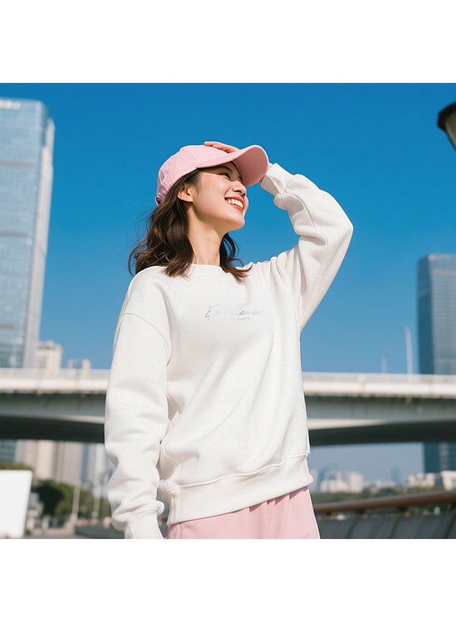 LOTTO Simple And Versatile Round Neck Casual Sweatshirt For Women, Soft And Comfortable For Autumn, Easy-care Pullover Sport Top - Image 2