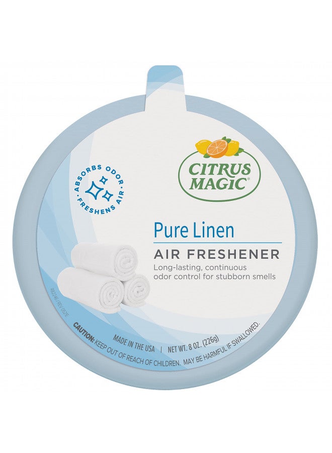 Citrus Magic معطر هواء صلب لامتصاص الروائح من سيتروس ماجيك، لين نقي، 8 أونصات، عبوة من 1 - Image 1