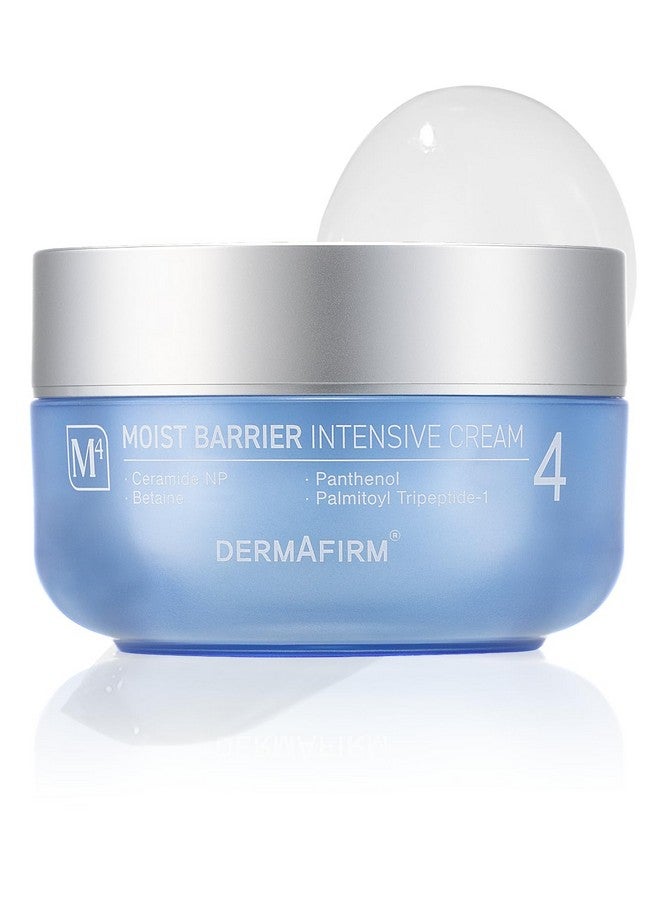 ديرمافيرم كريم مرطب مكثف للوجه من Moist Barrier M4، غسول مرطب للوجه الكوري للترطيب والتغذية مع الببتيد والسيراميد والكولاجين، بدون تجارب على الحيوانات، بدون بارابين، 1.69 أونصة سائلة - Image 1