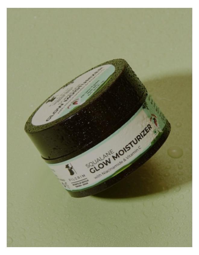 PILGRIM Mini Squalane Glow Moisturizer with Niacinamide & Vitamin C 8gm (Sample) - Image 1