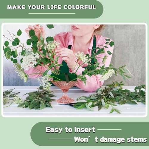 SupKing Large Round Floral Foams 6", 8 Pcs Sponge Foam Blocks Green Wet Dry Flower Foams Plant Foam for Florist Craft Artificial Flower Arrangements - Image 5