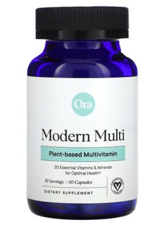 ORA Modern Multi Plant-Based Multivitamin 60 Capsules 