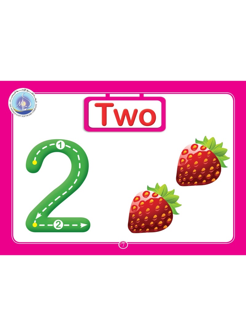 بطاقات تعليم الأرقام الانجليزية للصغار - Image 2