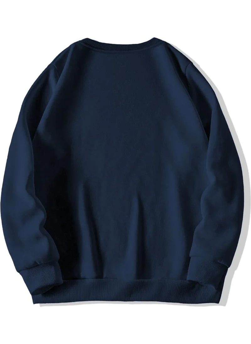 بي ار زد كولكشن Unisex Oversize Basic Sweatshirt