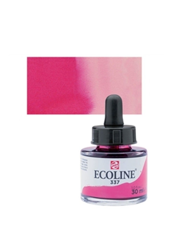رويال تالينز Royal Talens Ecoline Watercolor With Dropper Ml.30 MAGENTA - 337  - No:11253371 - Image 2