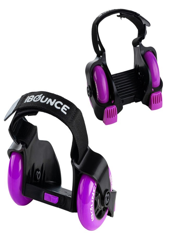 New Bounce New-Bounce Heel Wheel Skates - Jet Wheelies for Shoes - Adjustable Roller Heel Skates for Kids - One Size Fits Most - Image 1