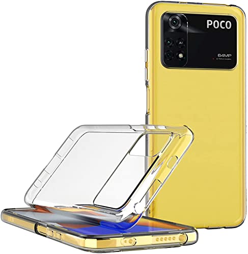 MaiJin Case for Xiaomi Mi Poco M4 Pro 4G (6.43 inch) Soft TPU Rubber Gel Bumper Transparent Back Cover - Image 3