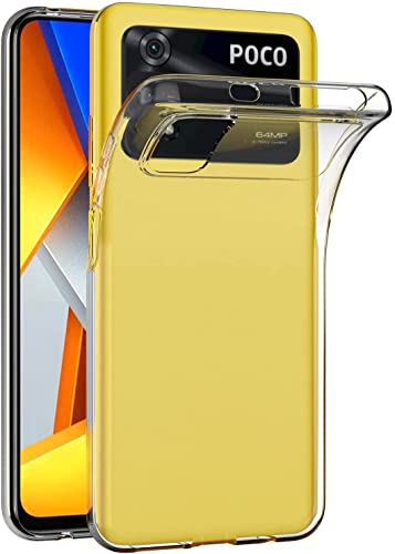 MaiJin Case for Xiaomi Mi Poco M4 Pro 4G (6.43 inch) Soft TPU Rubber Gel Bumper Transparent Back Cover - Image 1
