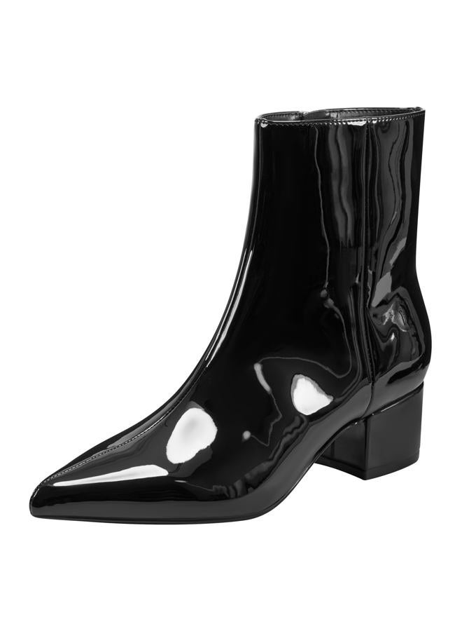 Marc Fisher Women's GISMO Ankle Boot, Black Patent 001, 6 - Image 1