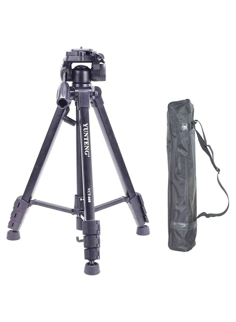 Vct-668 Pro Tripod With Damping Head Fluid Pan For Slr/Dslr Canon Nikon - Image 1