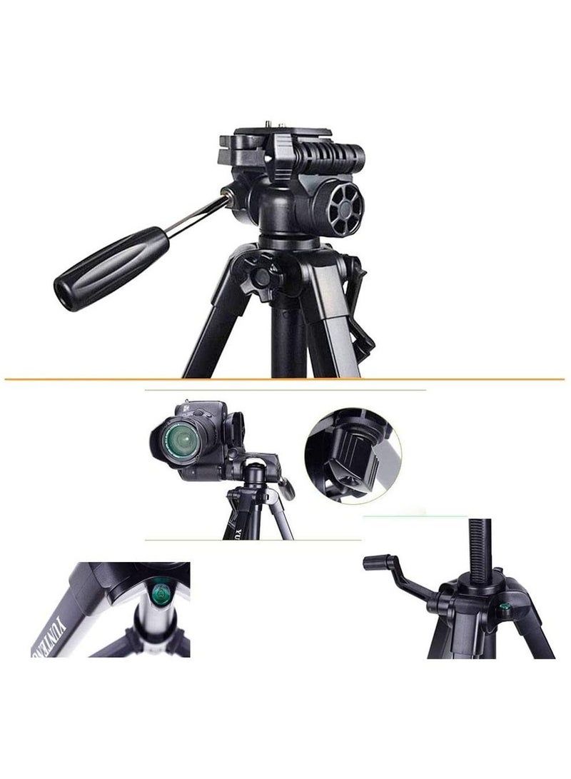 Vct-668 Pro Tripod With Damping Head Fluid Pan For Slr/Dslr Canon Nikon - Image 3