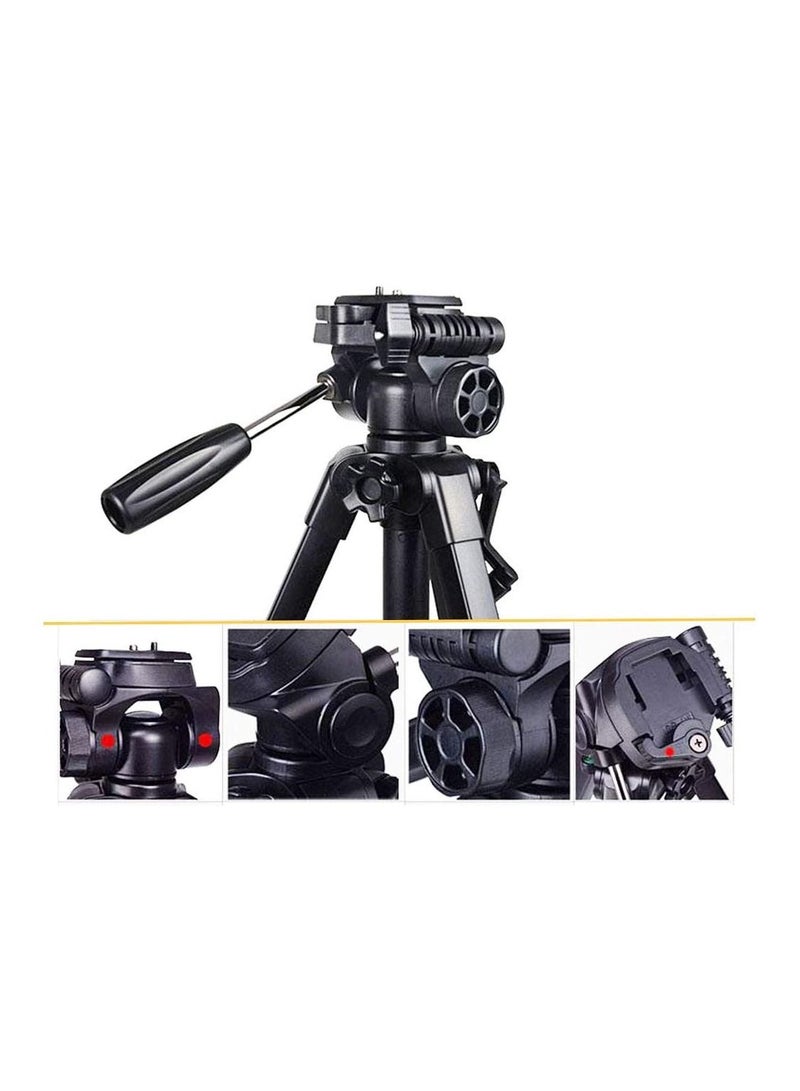Vct-668 Pro Tripod With Damping Head Fluid Pan For Slr/Dslr Canon Nikon - Image 2