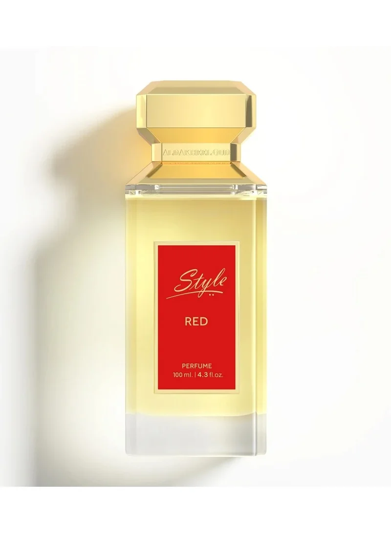 الدخيل للعود عطر ستايل الأحمر للجنسين 100 مل