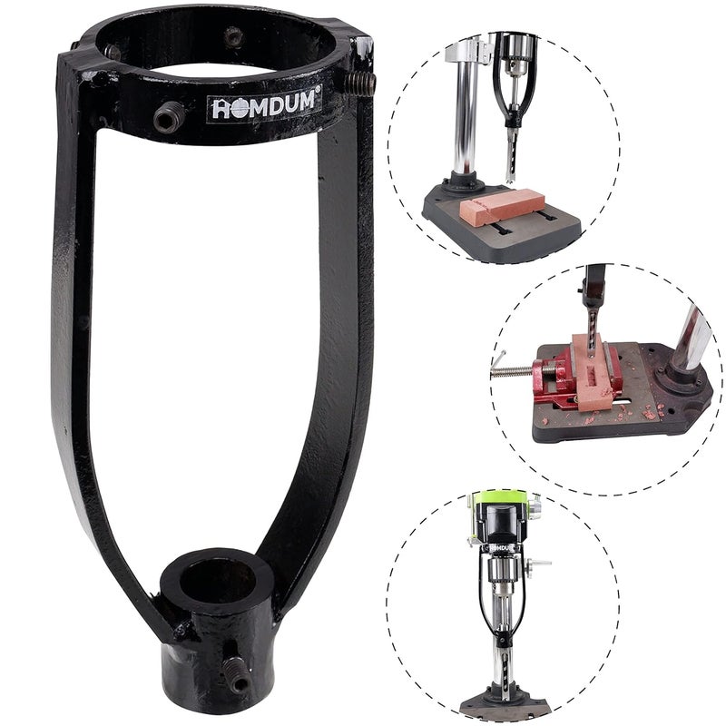 Homdum مثقاب ثقوب مربعة 3/8 بوصة مع شفرات تفريغ الخشب وملحق تثبيت للتنفيذ لأدوات النجارة مثقاب تفريغ بقطر 9.5 مم - Image 5