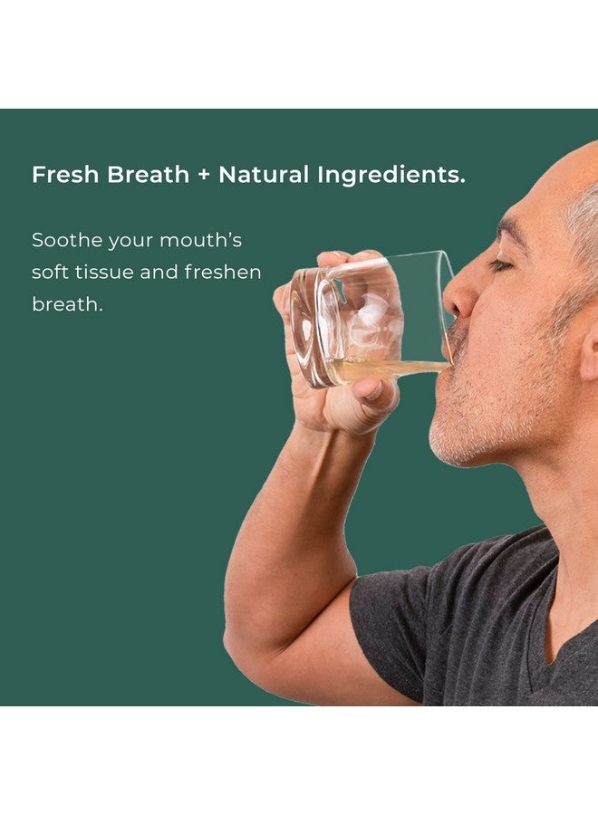PerioSciences Natural Mouthwash Rinse Oral Care Pre Brush Mint Anti Cavity Dry Mouth Plaque Remover For Healthier Gum Tissue & Teeth Enamel Protection Ao Dentist Recommended Clean Pack Of 2  - Image 4