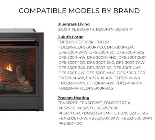 Procom FIB100 Dual Fuel Fireplace Blower, Large, Black, Silver - Enhances Heat Distribution, Easy Installation, Compatible with Multiple Models, 1-Year Warranty - Image 5