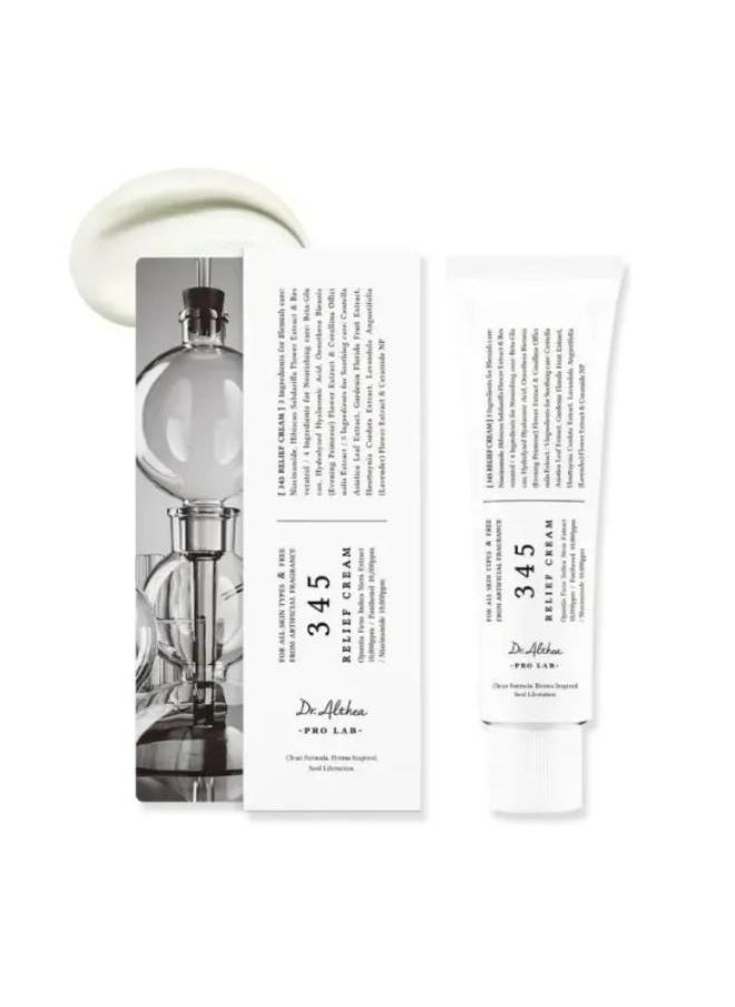 Dr.althea Relief Cream Daily Face Moisturizer Blemish Relief Care Soothing Recovery And Moisture with Niacinamide Panthenol Korean Vegan Skincare for All Skin Types 50 ML  - Image 1