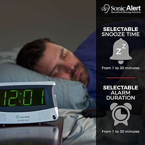 Sonic Alert SBD375SSEU/USA Sonic Boom Dual Alarm Vibrating Alarm Clock - Image 5