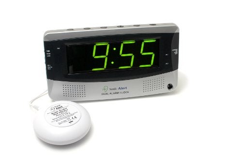 Sonic Alert SBD375SSEU/USA Sonic Boom Dual Alarm Vibrating Alarm Clock - Image 1