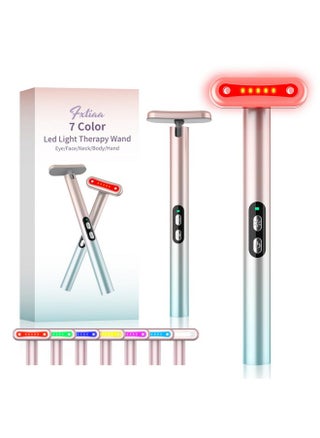 Fxtiaa Led-Face-Wand，7 in 1 LED Light Therapy Facial Red & Blue Rejuvenation Tool - pzsku/Z82D6DDA4C453939044B4Z/45/1745403571/23e06e51-b299-46bc-b22a-fec3509ab7af