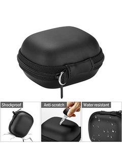 Procases Airpods 3 2021 Airpods Pro 1St 2Nd Jabra Elite 75T Beats Studio Buds Case Hard Shockproof Eva Travel Carrying Earbuds Storage Bag For Apple Airpods 3 Pro Jabra Elite 75T Earphones Black  - Image 4
