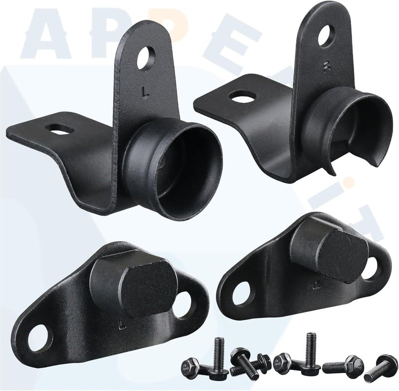APPERFiT Tailgate Hinge Kit with Bolts for Chevy/GMC Trucks - Image 2