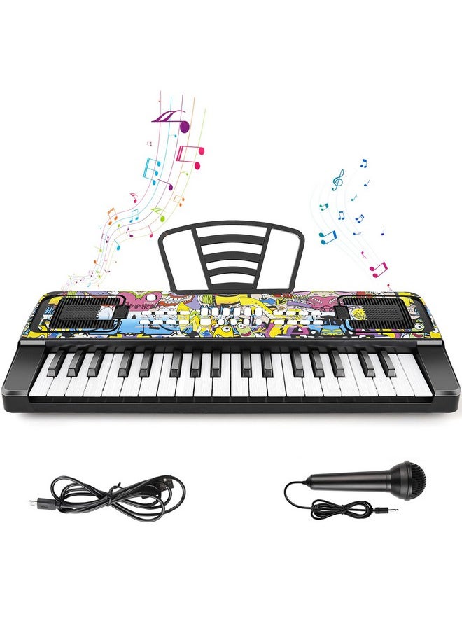 Piano Keyboard For Kids, Piano For Kids Music Keyboards 37 Keys Electronic Pianos With Music Book Bracket Musical Toys For Toddlers Kids Beginners 3-8 Years Old Girls Boys - pzsku/Z82D6ED4FC715959B35A3Z/45/_/1733730075/39402f53-6b40-45a2-a9ea-0ec770533c63