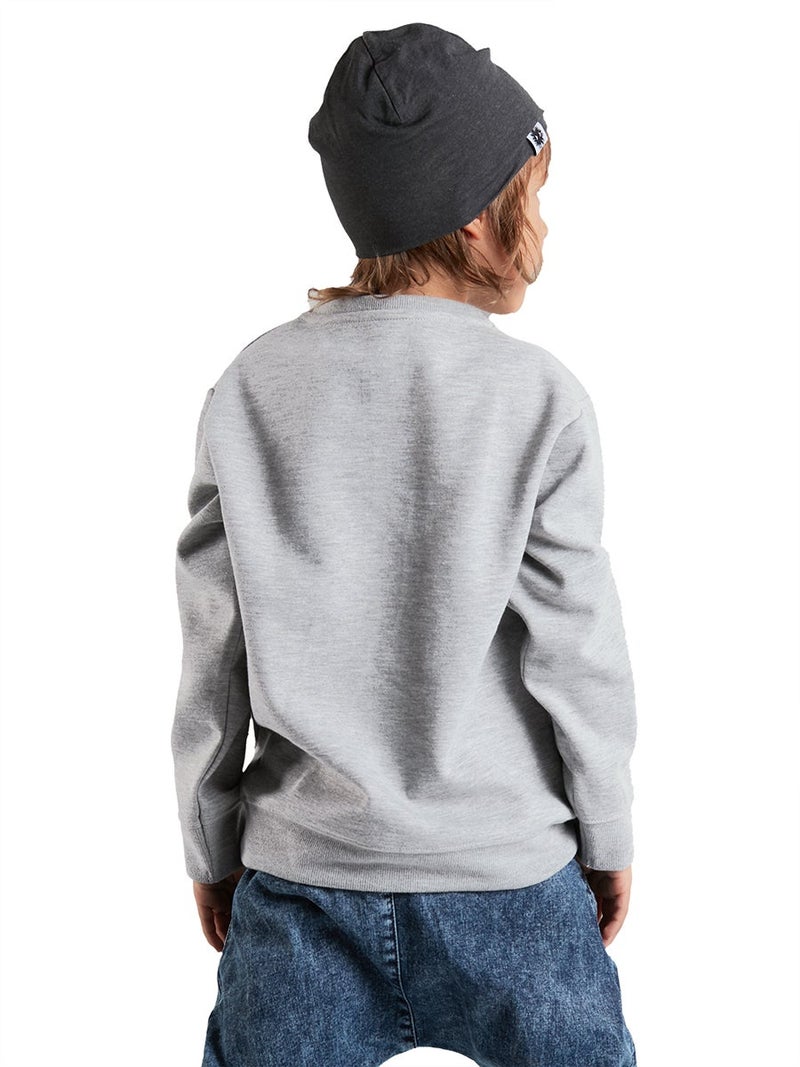 Denokids Roar Dino Boy Grey Sweatshirt - Image 2