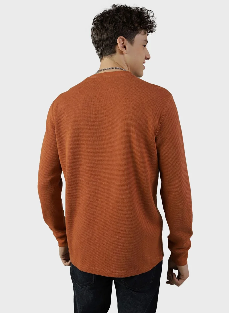 امريكان ايجل سويت شيرت برقبة دائرية