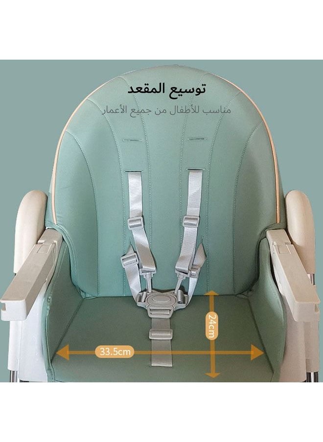 hibobi - Adjustable Multifunctional Portable Foldable Dining Highchair With Removable Tray - Image 1