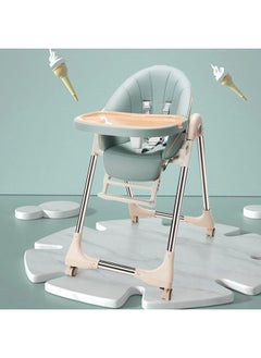 Adjustable Multifunctional Portable Foldable Dining Highchair With Removable Tray