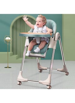 hibobi Adjustable Multifunctional Portable Foldable Dining Highchair With Removable Tray  - Image 2