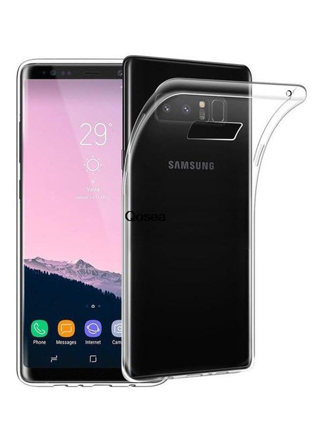 Raxoom Full Body Shockproof Protective Case For Samsung Galaxy Note 8 Clear