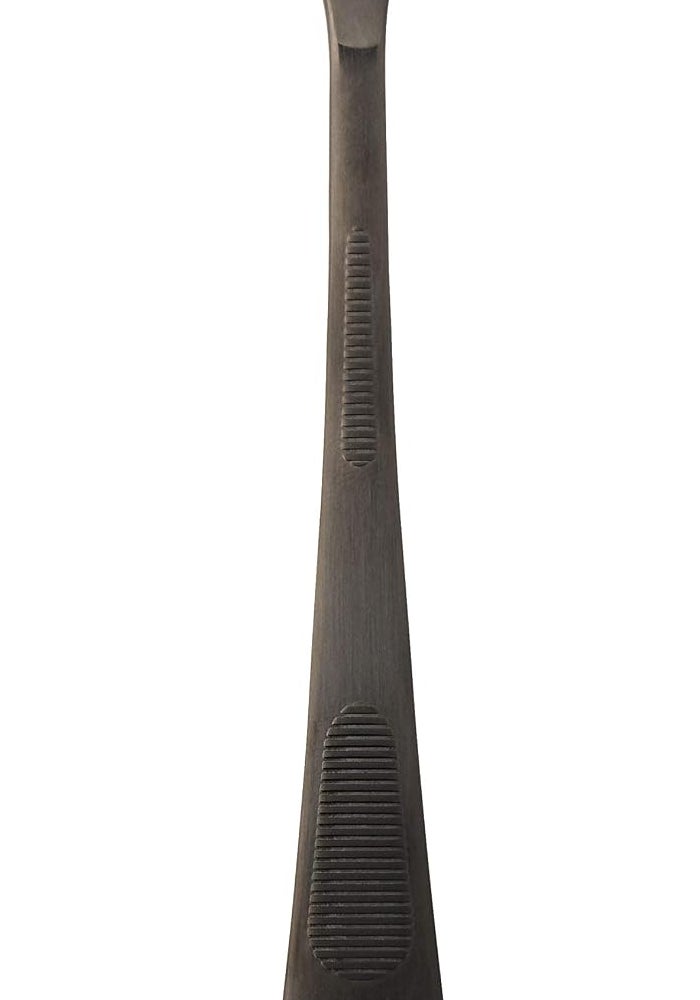Mercer Culinary 18-8 Stainless Steel Plating Spoon, 9 Inch, Matte Black - Image 3