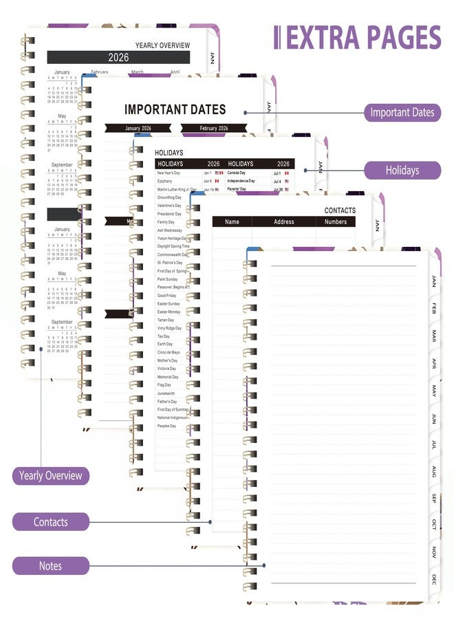 VALOME 2026 Planner, January 2026-December 2026 (Violet) - Image 5