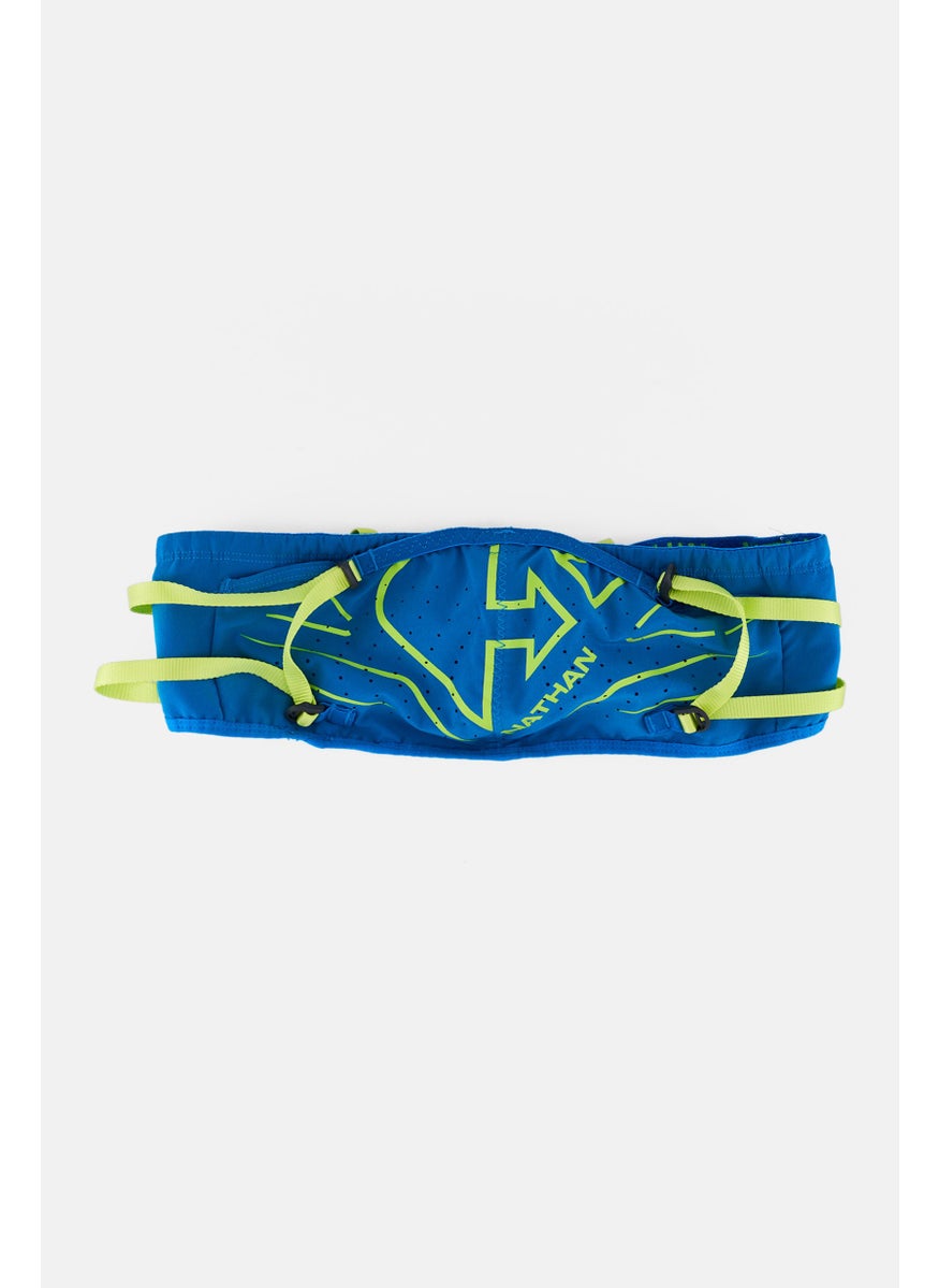 Hoka Men Brand Logo Waist Bag, Teal Blue  - Image 1