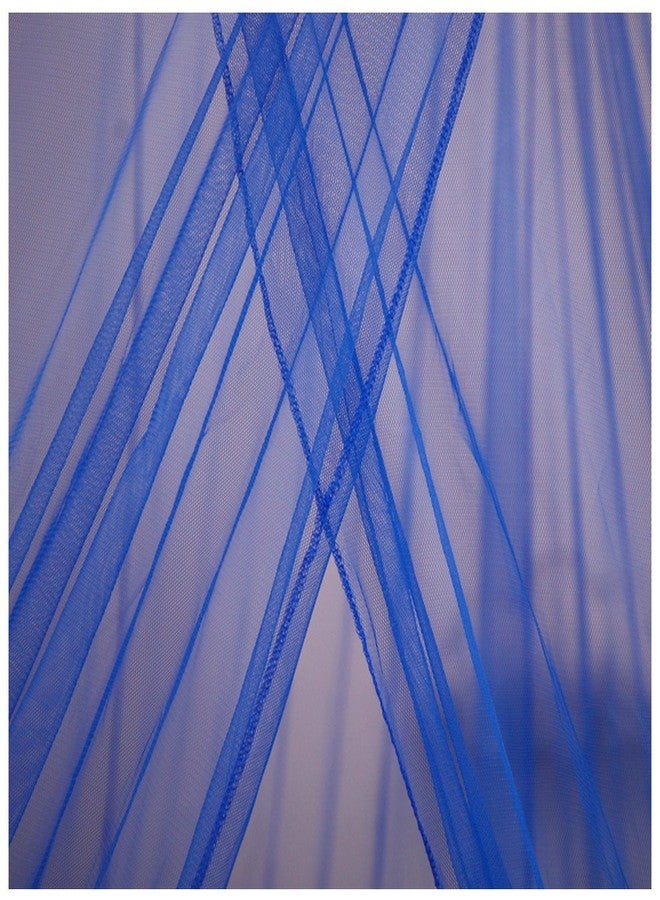 NYDECOR Mosquito Net Canopy Bed Curtains Dome Princess Stars Bed Tent for Girls Boys Kids Single Twin Full Queen Size Bed, Room Decor(Blue) - Image 3