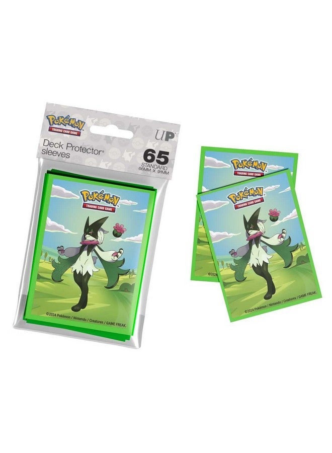 ألترا برو بطاقات التداول Ultra PRO أكمام حامي سطح السفينة 65 قيراط - عمل فني Meowscarada - الحجم القياسي ل PokÃ©mon Card Binder ، بطاقات ضد الإنسانية - مثالية للبيسبول وكرة السلة وبطاقات البوكيمون MTG - Image 2