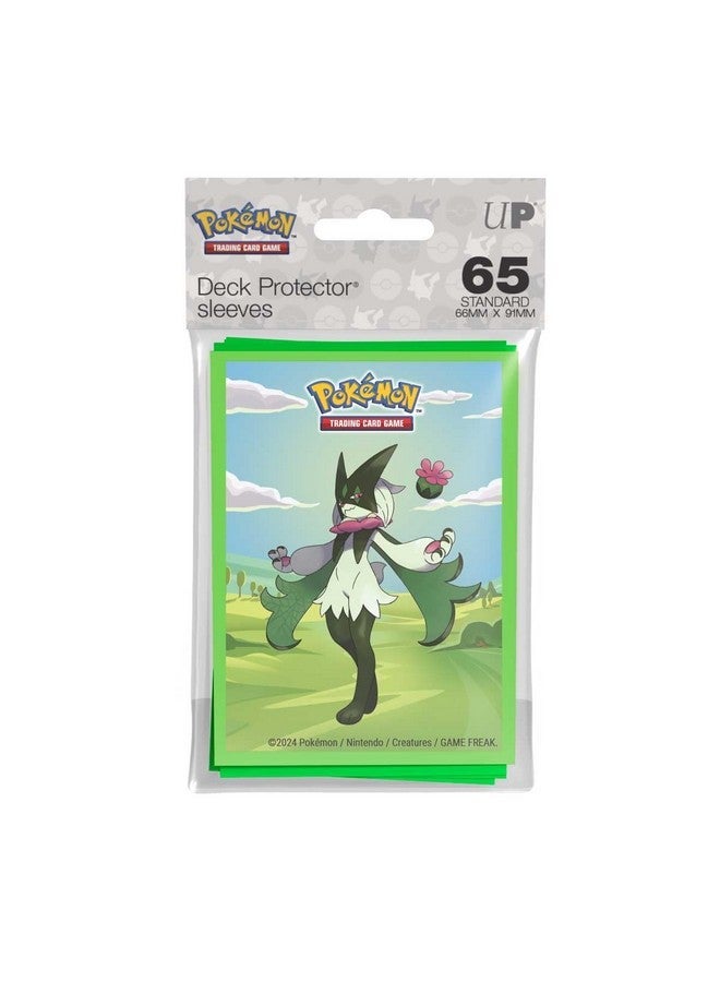 ألترا برو بطاقات التداول Ultra PRO أكمام حامي سطح السفينة 65 قيراط - عمل فني Meowscarada - الحجم القياسي ل PokÃ©mon Card Binder ، بطاقات ضد الإنسانية - مثالية للبيسبول وكرة السلة وبطاقات البوكيمون MTG - Image 1