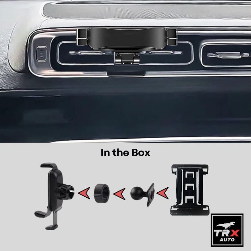 TRX AUTO Phone Holder Mount With Gravity Phone Holder For Mercedes S Class 2021 To 2025 | Mercedes Benz S450, S500, S600, S63, S65 & S Class Coupe Accessories | Mobile Phone Holder - Image 5