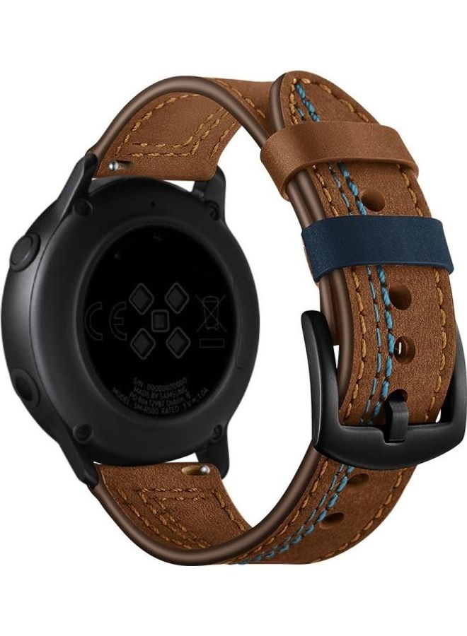 NIBEMINENT Replacement Strap for Huawei Watch GT2e / GT2 22/46mm Brown  - Image 1
