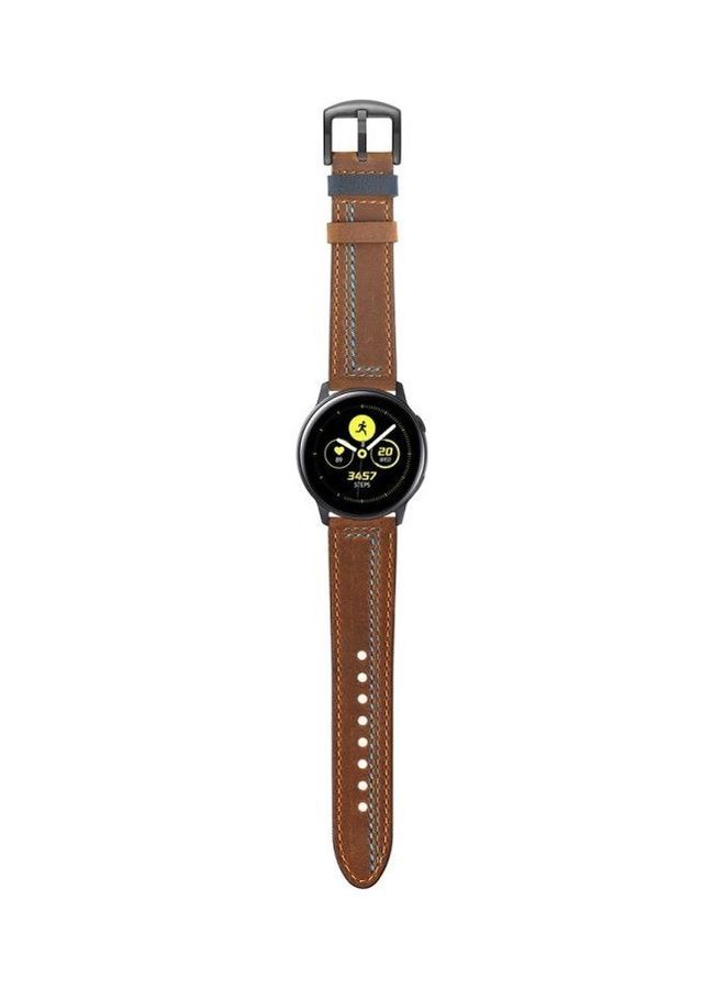 NIBEMINENT Replacement Strap for Huawei Watch GT2e / GT2 22/46mm Brown  - Image 3