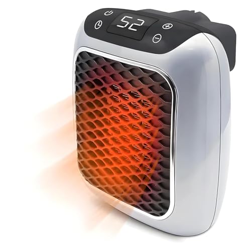 BARASTI Wall-Mounted Electric Convector Heater – Silent Infrared Fan Stove for Bathroom, Bedroom & Greenhouse | Energy-Saving Small Indoor Room Heater - Image 1