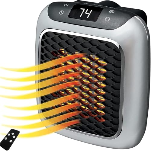 BARASTI Wall-Mounted Electric Convector Heater – Silent Infrared Fan Stove for Bathroom, Bedroom & Greenhouse | Energy-Saving Small Indoor Room Heater - Image 3